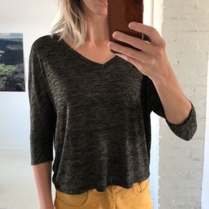 Leith Quarter Sleeve Bat Wing Sweater Size Small